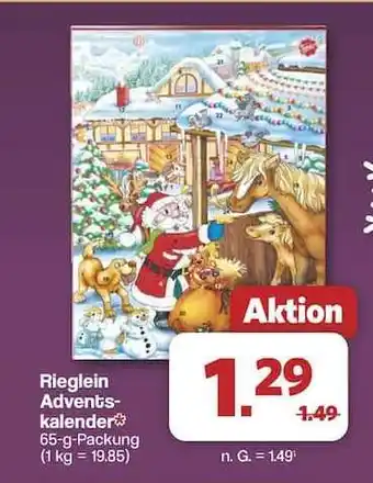 Famila Nord Ost Rieglein Adventskalender Angebot