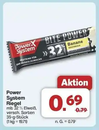 Famila Nord Ost Power System Riegel Angebot