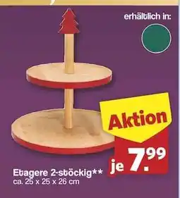 Famila Nord Ost Etagere 2-stöckig Angebot