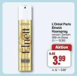 Famila Nord Ost L’Oréal Paris Elnett Haarspray Angebot