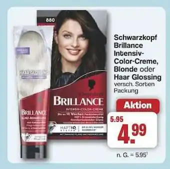 Famila Nord Ost Schwarzkopf Brillance Intensiv-Color-Creme Angebot