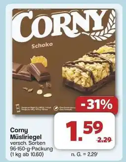 Famila Nord Ost CORNY Müsliriegel Angebot