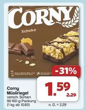 Famila Nord Ost CORNY Müsliriegel Angebot
