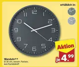 Famila Nord Ost Wanduhr Angebot