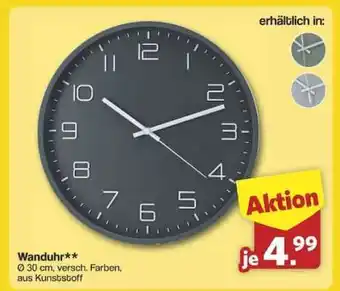 Famila Nord Ost Wanduhr Angebot