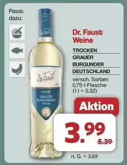 Famila Nord Ost Dr. Faust Weine Angebot
