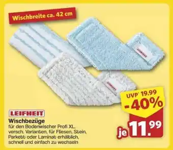 Famila Nord Ost LEIFHEIT Wischbezüge Angebot
