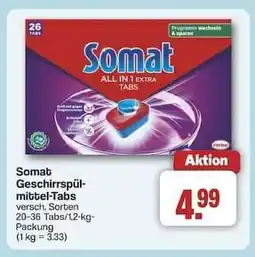 Famila Nord Ost Somat Geschirrspülmittel-Tabs Angebot