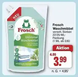 Famila Nord Ost Frosch Waschmittel Angebot