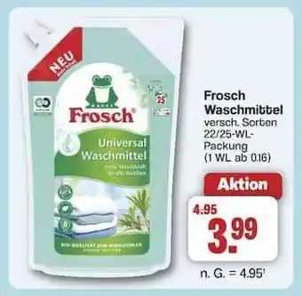 Famila Nord Ost Frosch Waschmittel Angebot
