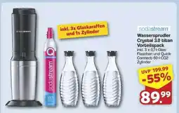 Famila Nord Ost Sodastream Wassersprudler Crystal 3.0 titan Vorteilsack Angebot