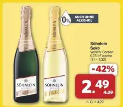 Famila Nord Ost Söhnlein Sekt Angebot