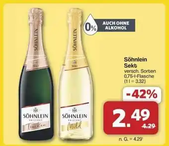 Famila Nord Ost Söhnlein Sekt Angebot