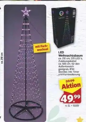 Famila Nord Ost LED Weihnachtsbaum Angebot
