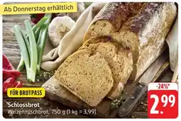 Edeka Schlossbrot Angebot