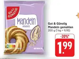 Edeka Gut & Günstig Mandeln gemahlen Angebot