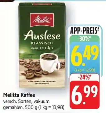 Edeka Melitta Kaffee Angebot