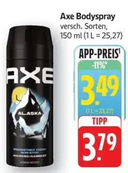 Edeka Axe Bodyspray Angebot