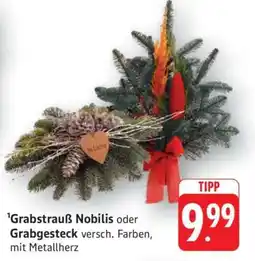Edeka Grabstrauß Nobilis oder Grabgesteck Angebot