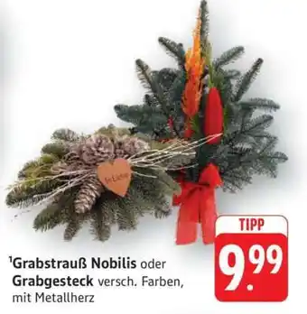 Edeka Grabstrauß Nobilis oder Grabgesteck Angebot
