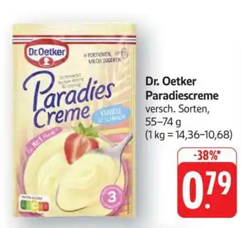 Edeka DR. OETKER Paradiescreme Angebot
