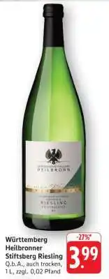 Edeka Württemberg Heilbronner Stiftsberg Riesling Angebot