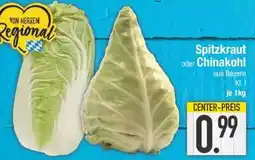 Edeka Spitzkraut oder Chinakohl Angebot