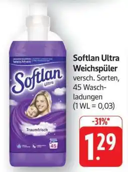 Edeka SOFTLAN ULTRA Weichspüler Angebot