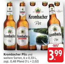 Edeka Krombacher Pils Angebot