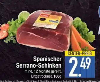 Edeka Spanischer Serrano-Schinken Angebot