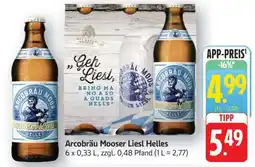 Edeka Arcobräu Mooser Liesl Helles Angebot