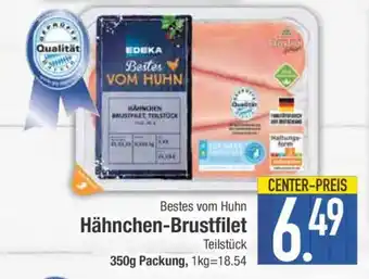Edeka Bestes vom Huhn Hähnchen-Brustfilet Angebot