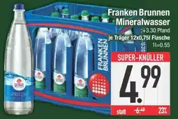 Edeka Franken Brunnen Mineralwasser Angebot