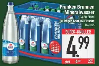 Edeka Franken Brunnen Mineralwasser Angebot