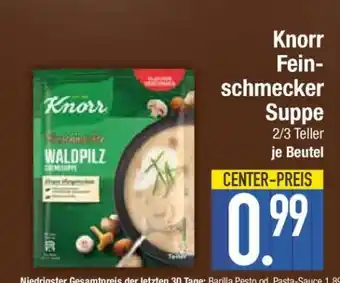 Edeka Knorr Feinschmecker Suppe Angebot
