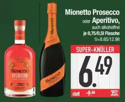 Edeka Mionetto Prosecco oder Aperitivo Angebot