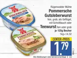 Edeka Rügenwalder Mühle Pommersche Gutsleberwurst Angebot