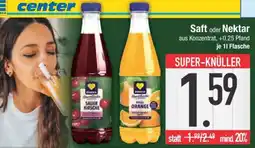 Edeka Saft oder Nektar Angebot