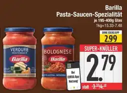 Edeka Barilla Pasta-Saucen-Spezialität Angebot