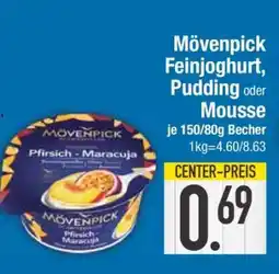 Edeka Mövenpick Feinjoghurt, Pudding oder Mousse Angebot