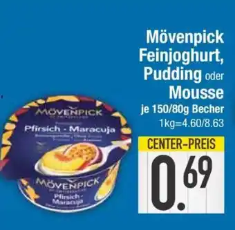 Edeka Mövenpick Feinjoghurt, Pudding oder Mousse Angebot