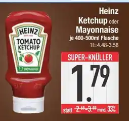 Edeka Heinz Ketchup oder Mayonnaise Angebot