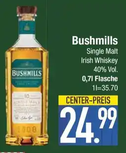 Edeka BUSHMILLS Single Malt Irish Whiskey Angebot