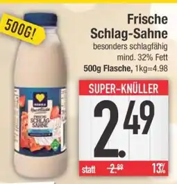 Edeka Frische Schlag-Sahne Angebot