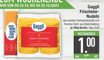 Edeka GAGGLI Frischeier Nudeln Angebot