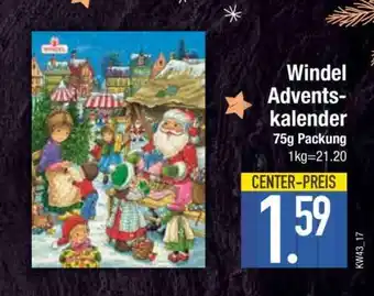 Edeka Windel Adventskalender Angebot
