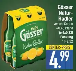 Edeka GÖSSER Natur- radler Angebot