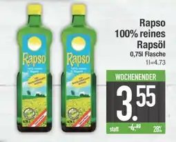 Edeka Rapso 100 % reines Rapsöl Angebot