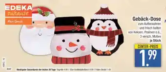 Edeka Gebäck-Dose Angebot