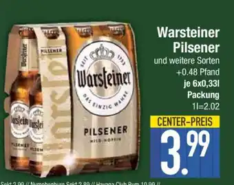 Edeka Warsteiner Pilsener Angebot